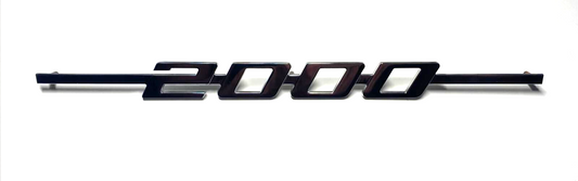 Scritta logo badge baule posteriore in metallo Alfa Romeo GT 105 serie epoca