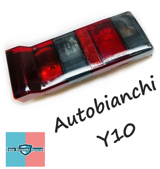 Faro Fanale luce Posteriore Dx Autobianchi Lancia Y10 Originale Altissimo Fumè